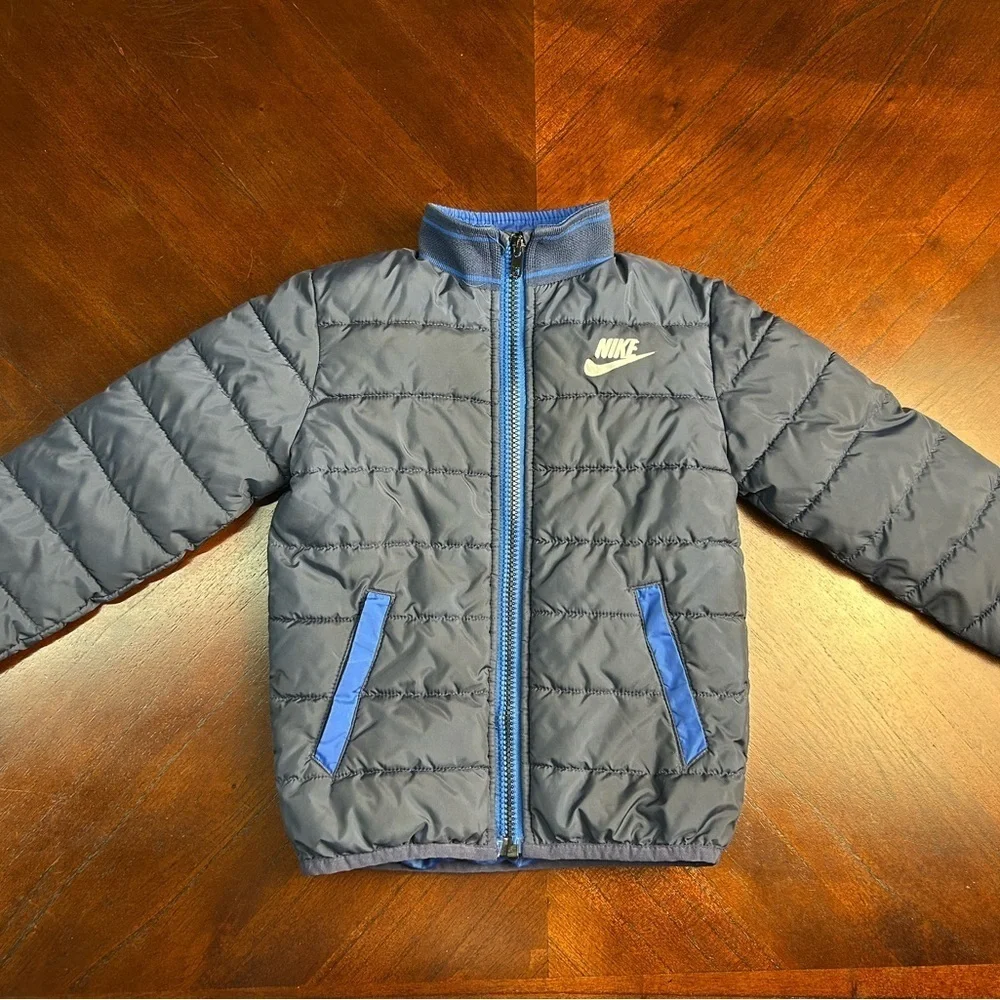 Nike Kids Puffer Jacket  Blue